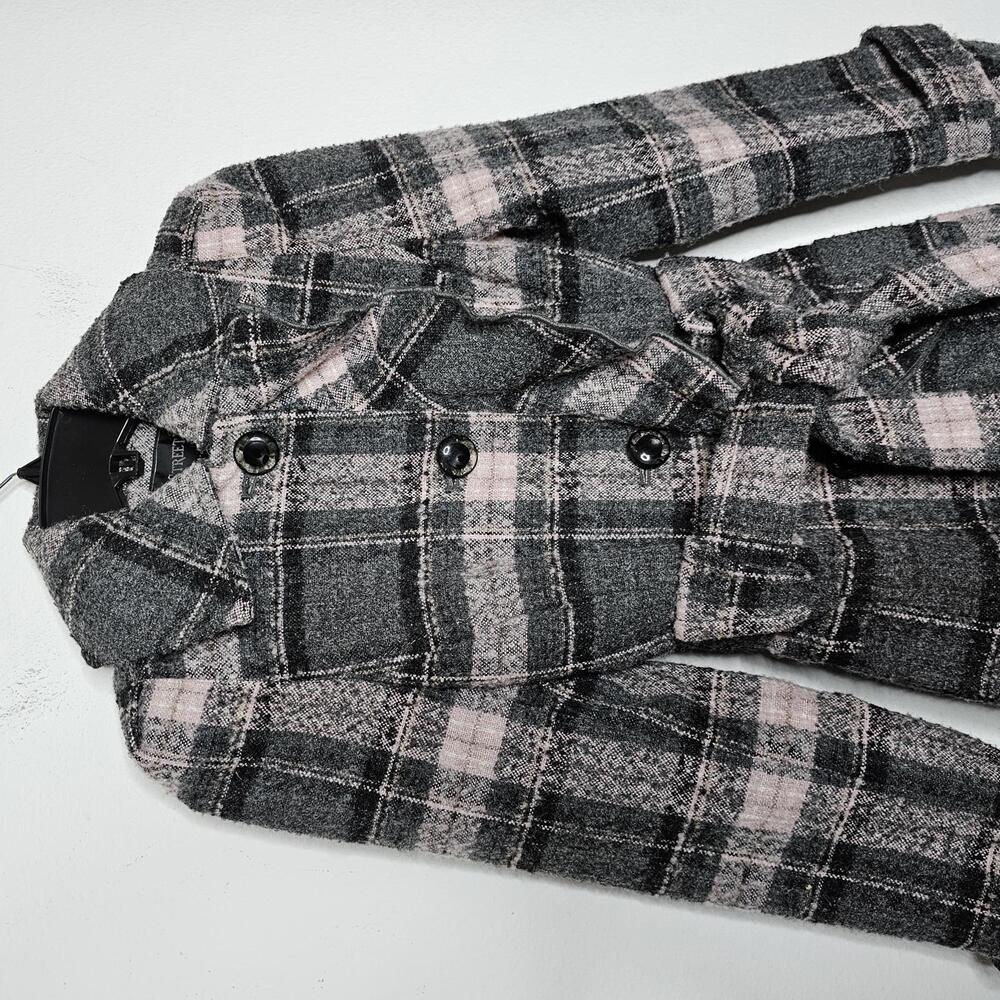 NWT Fleet Street LTD Women's Gray/Pink Coat Size XS - Picture 2 of 12